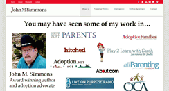 Desktop Screenshot of johnmsimmons.com